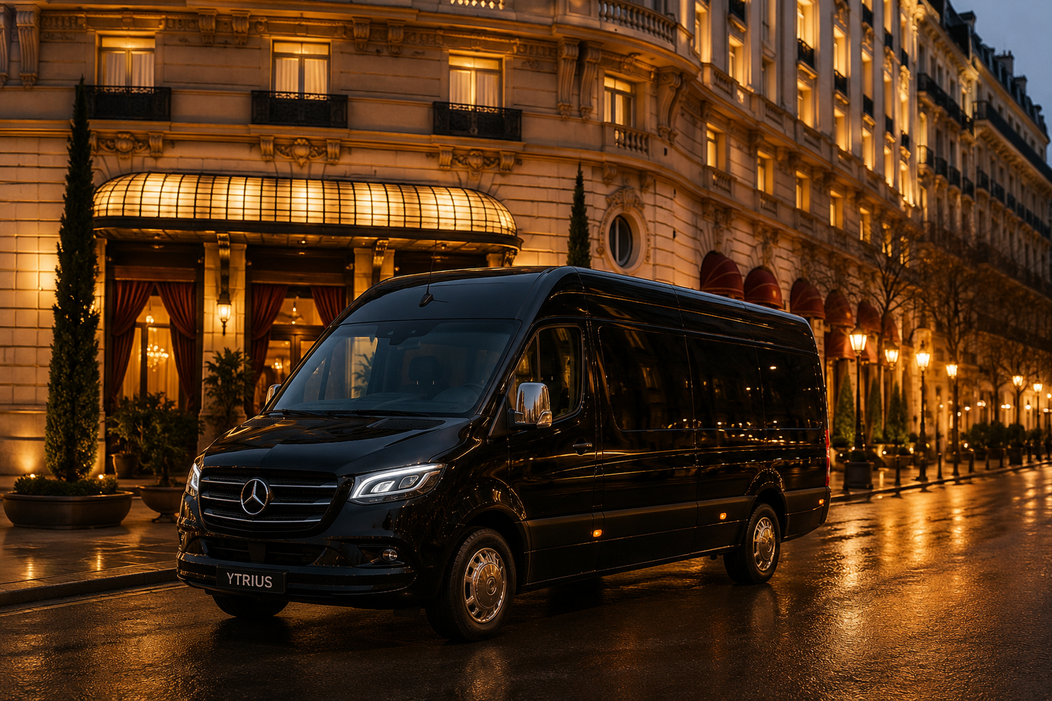 Luxury Minibus representative vehicle